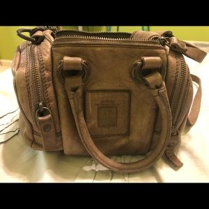 FRYE Brooke Small Speedy Leather Satchel